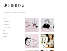 Tablet Screenshot of jo-bird.co.uk